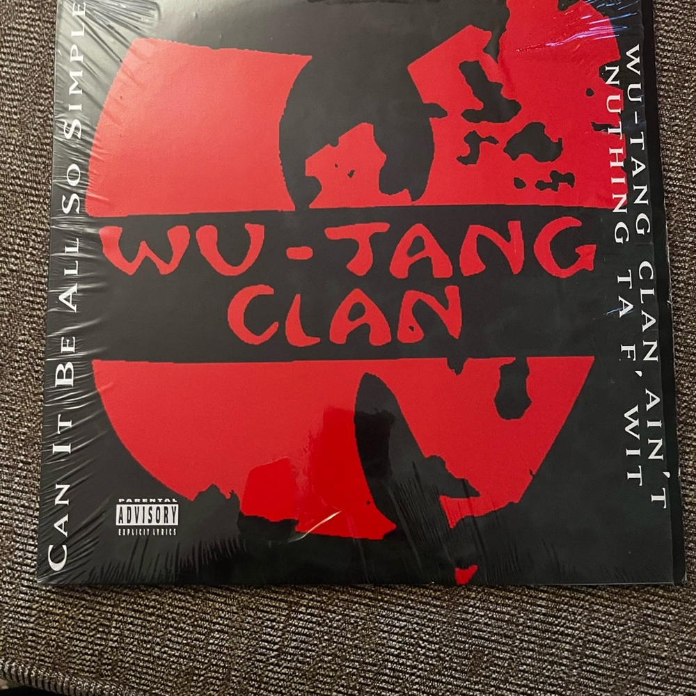 Wu Tang Clan Single on Vinyl 90s